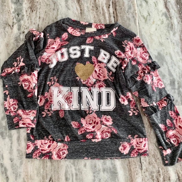 Lily Bleu Other - Girls “Just Be Kind” l/s shirt size 5